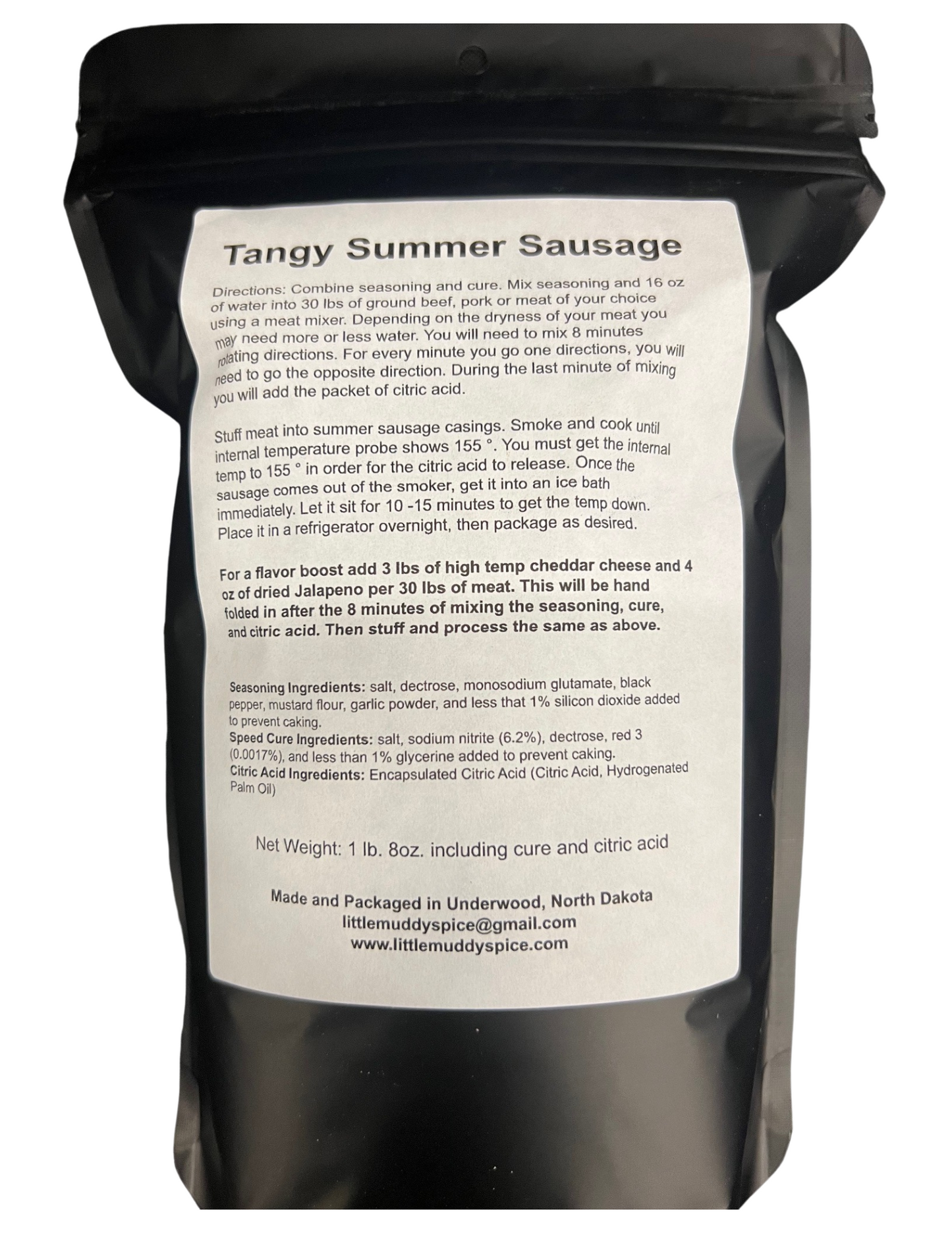 Tangy Summer Sausage
