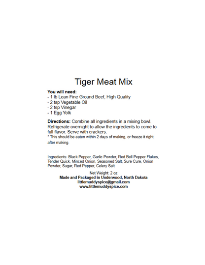 Tiger Meat Mix
